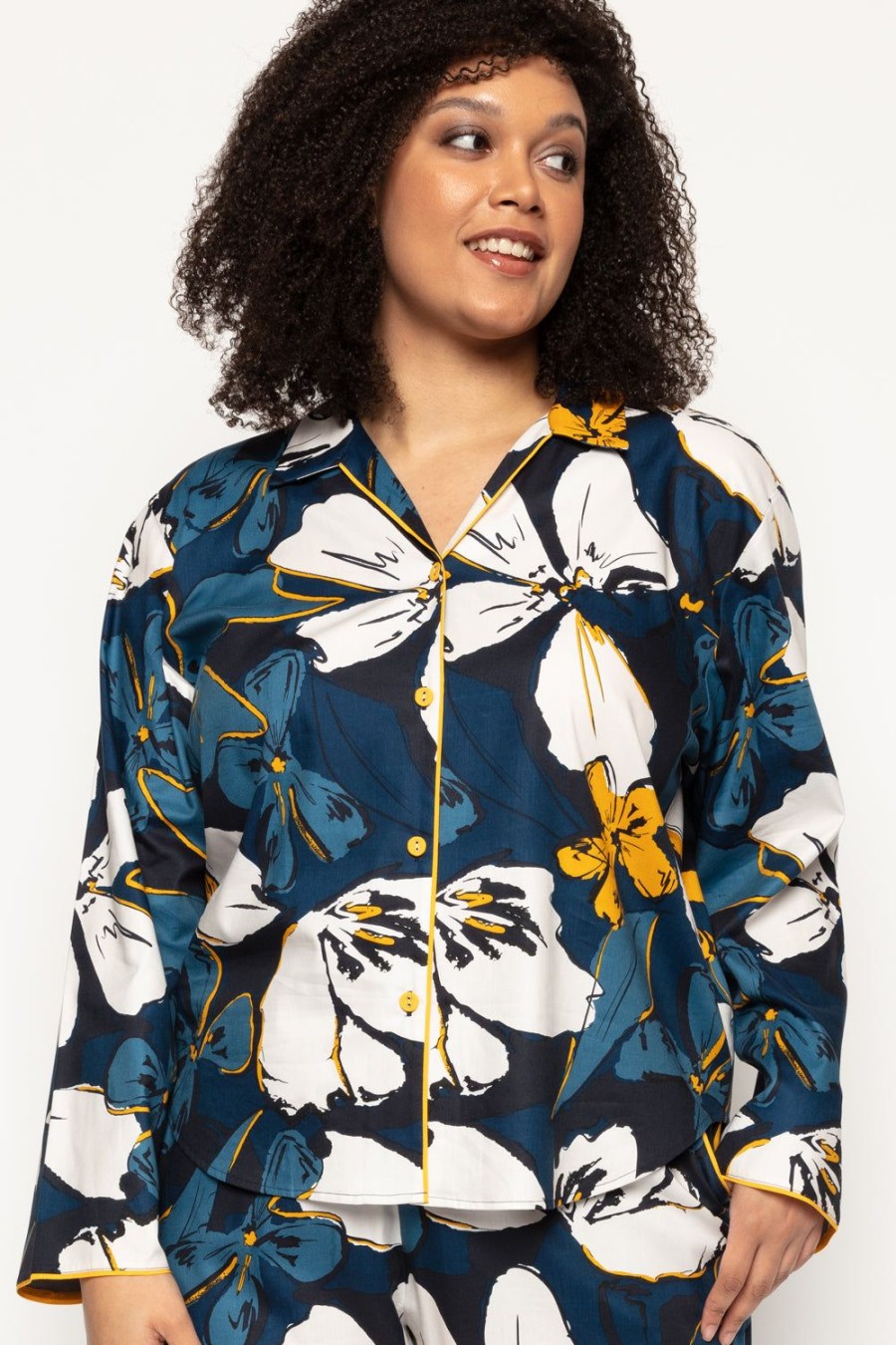 Nightwear Cyberjammies | Verity Floral Print Pyjama Top Multi