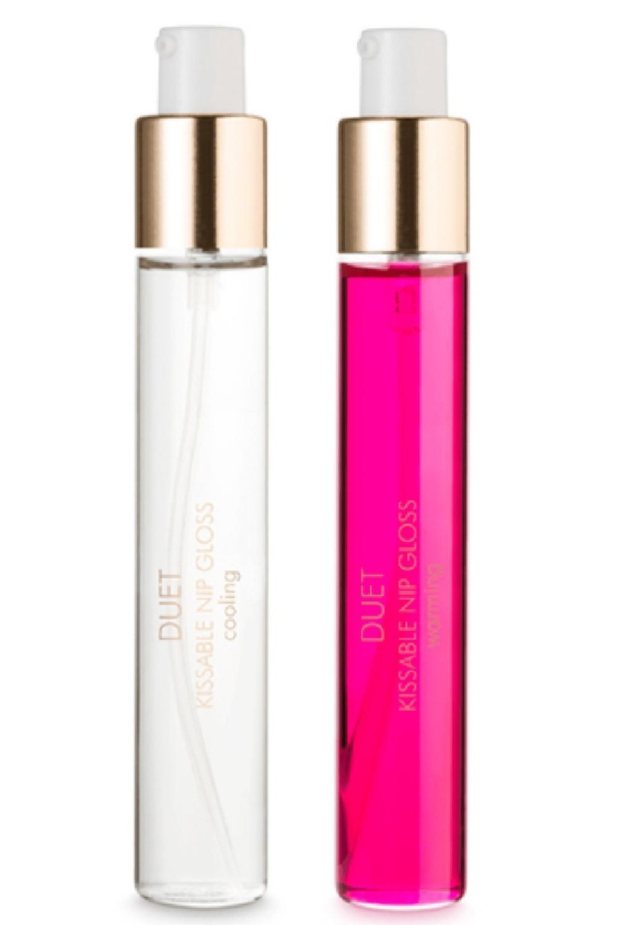 Pleasure Bijoux Indiscrets | Kissable Cooling & Warming Nipple Gloss 2X13Ml