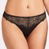 Lingerie Aubade Tangas | Karl Lagerfeld - Miss Karl Tanga, 5 (Uk 16) Black Tuxedo