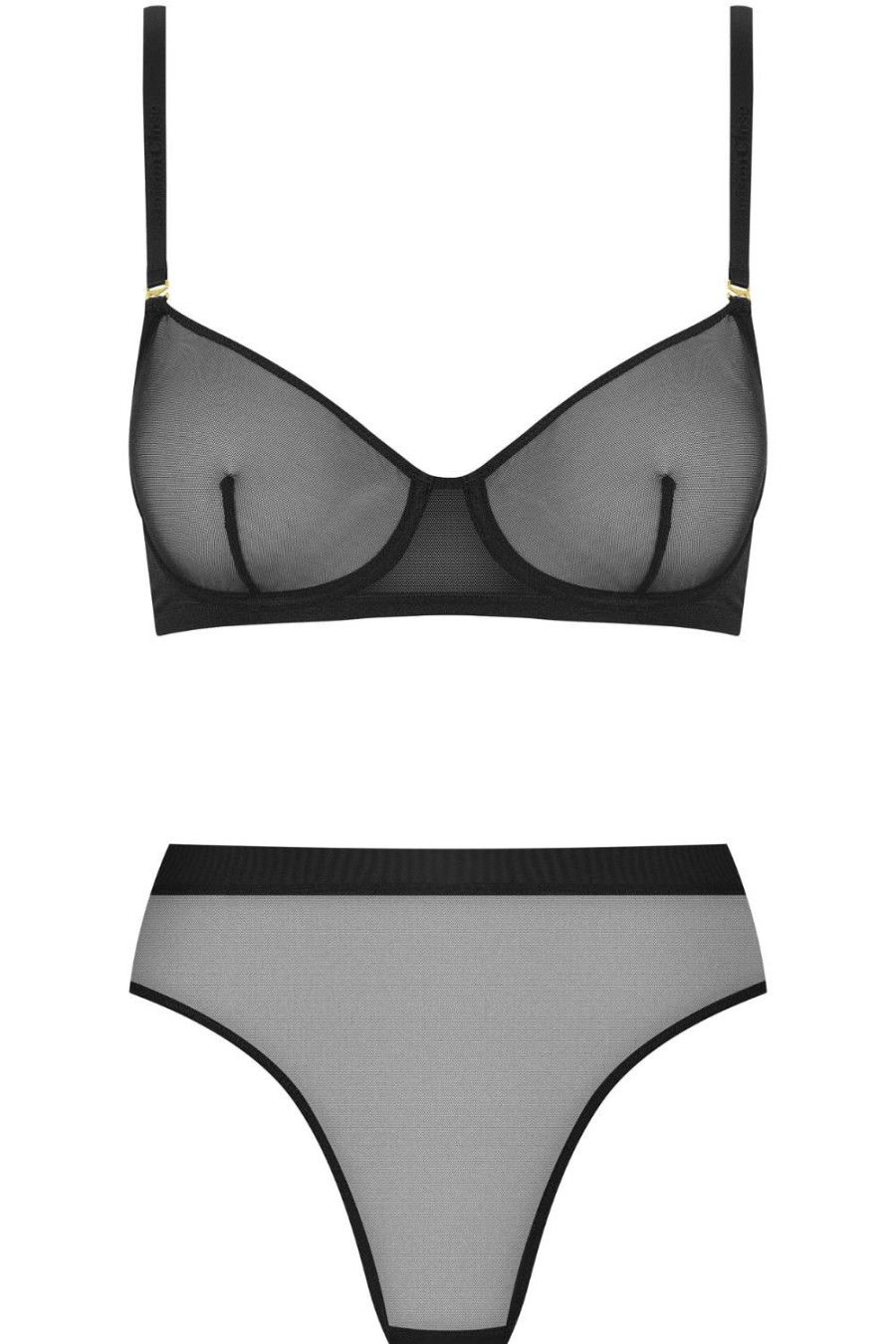 Lingerie Maison Close 2 Piece Sets | Corps A Corps Underwired Bra & High Waist Thong