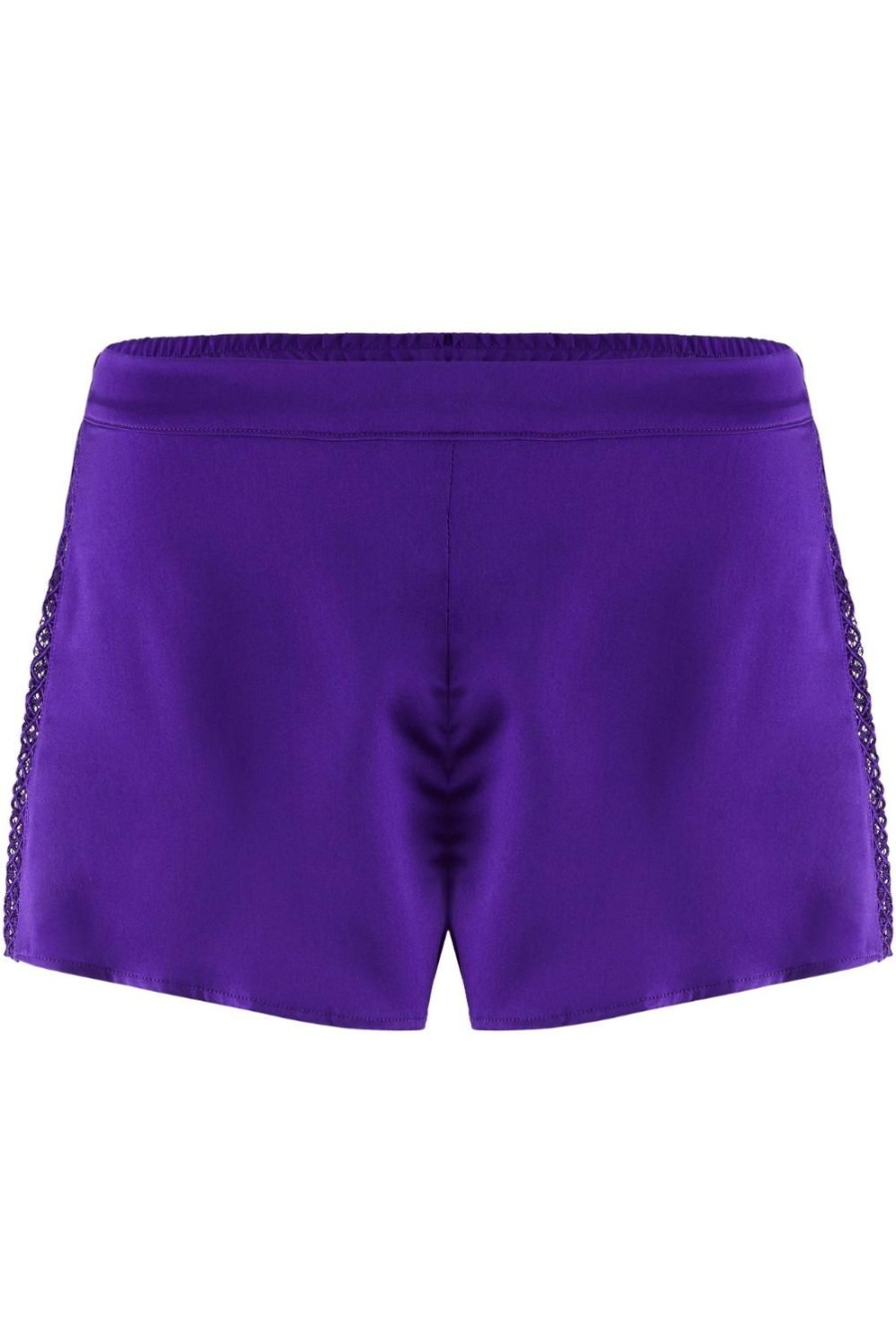 Nightwear Aubade | Silk Desire Short Ultraviolet