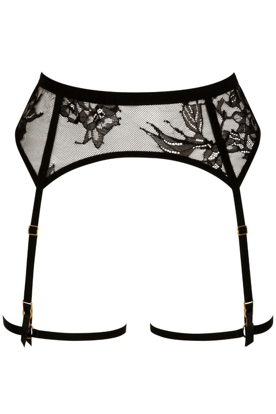 Lingerie Atelier Amour Suspender Belts | Divine Promesse Suspender Black