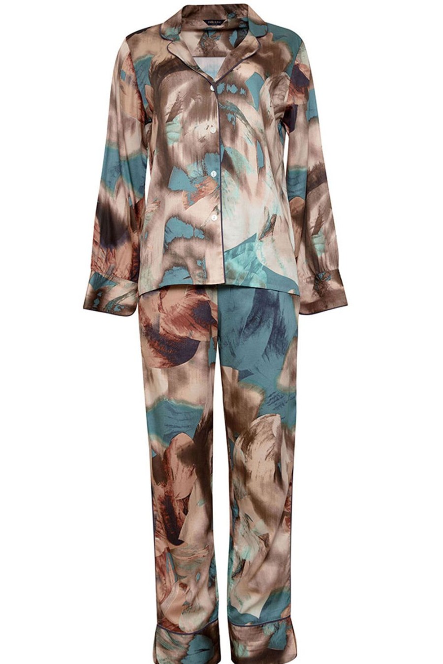 Nightwear Fable & Eve | Soho Abstract Print Pyjama Set Multi