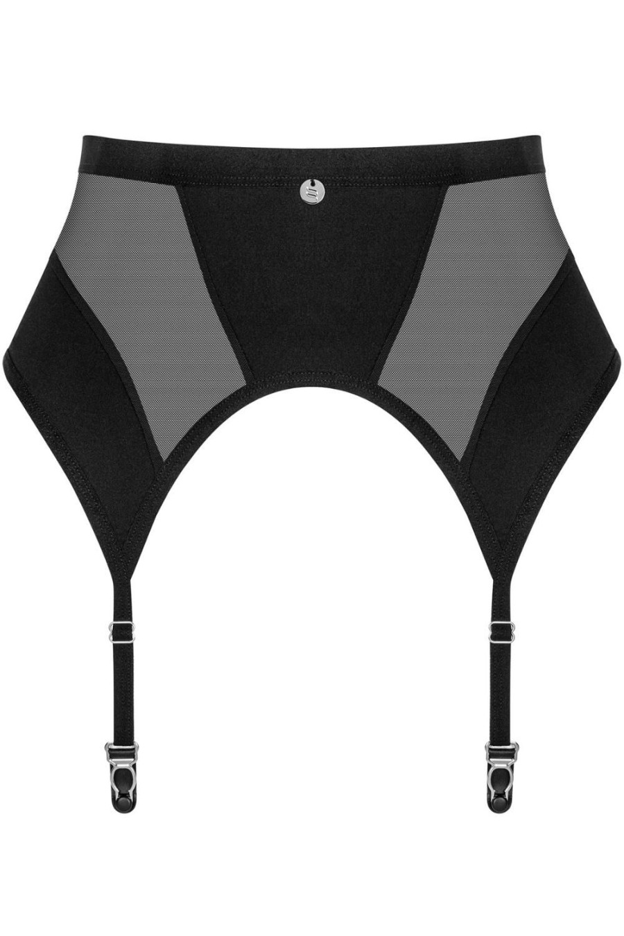 Lingerie Obsessive Suspender Belts | Chic Amoria Suspender Belt Black