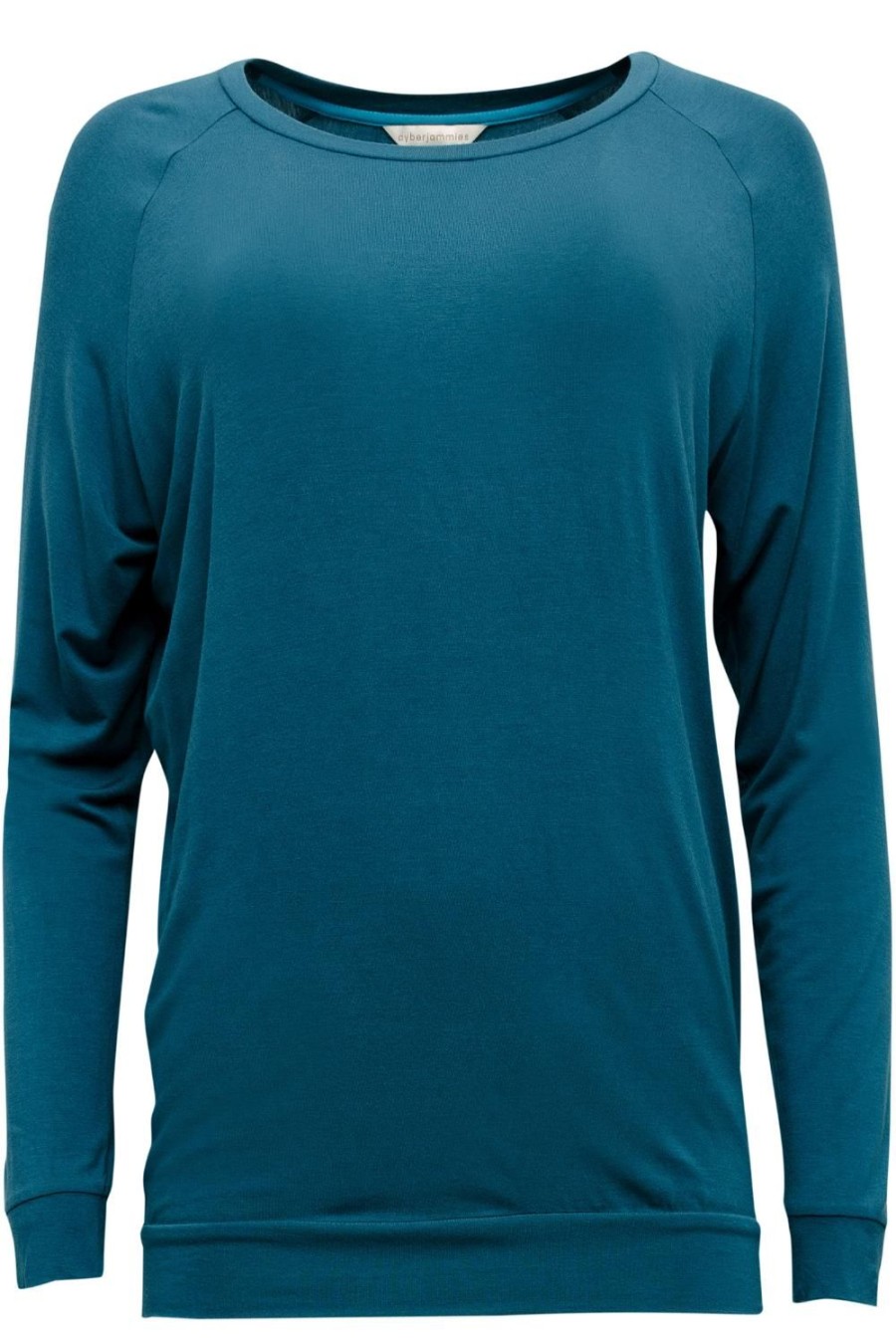 Nightwear Cyberjammies | Maple Long Sleeve Slouch Jersey Top Teal