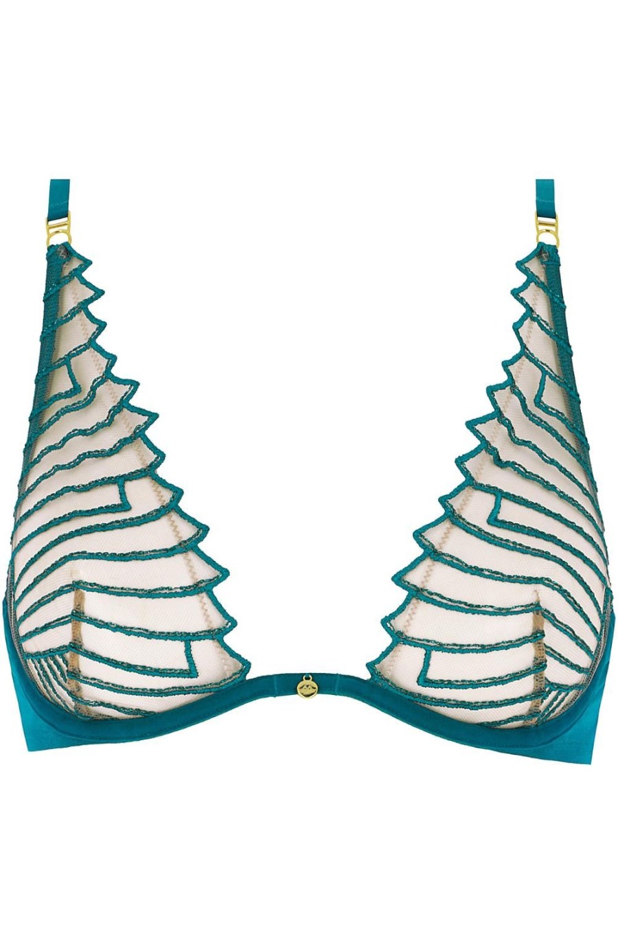 Bras Atelier Amour | Cosmic Dream Underwired Triangle Bra Lagoon