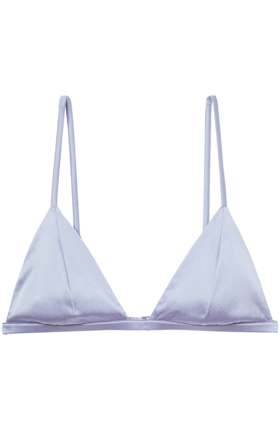 Bras Fleur Du Mal | Luxe Triangle Bra Pastel Sky