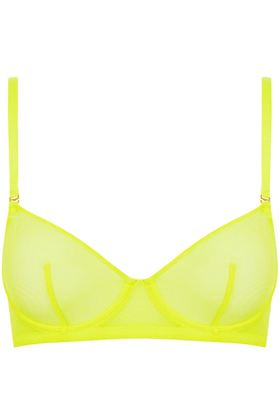 Bras Maison Close | Corps A Corps Underwired Bra Neon Yellow