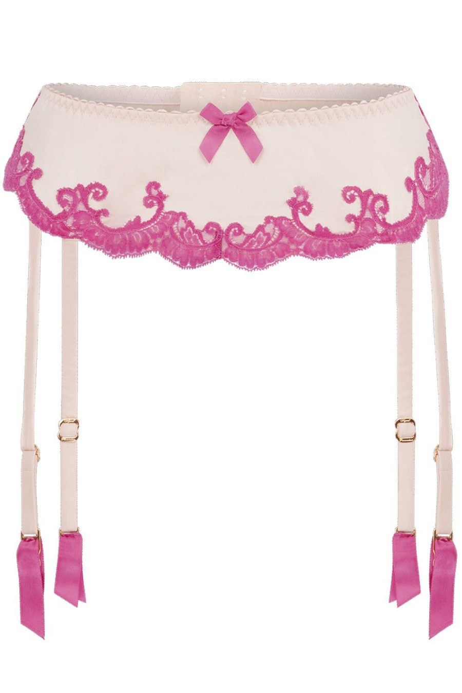 Lingerie Agent Provocateur Suspender Belts | Molly Suspender Pink