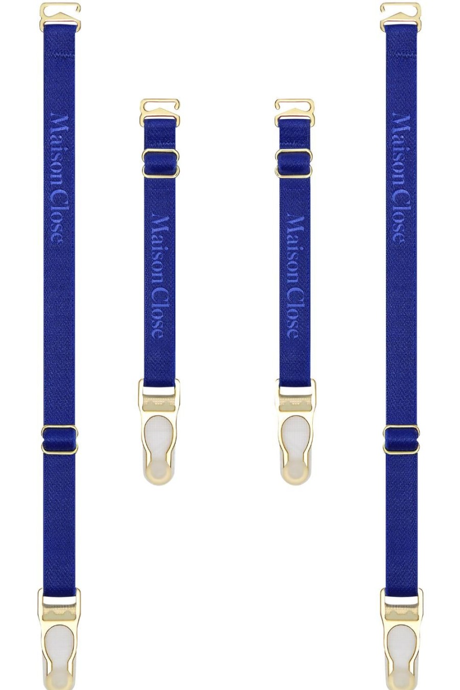 Accessories Maison Close Suspender Straps | Signature Suspender Straps Neon Blue