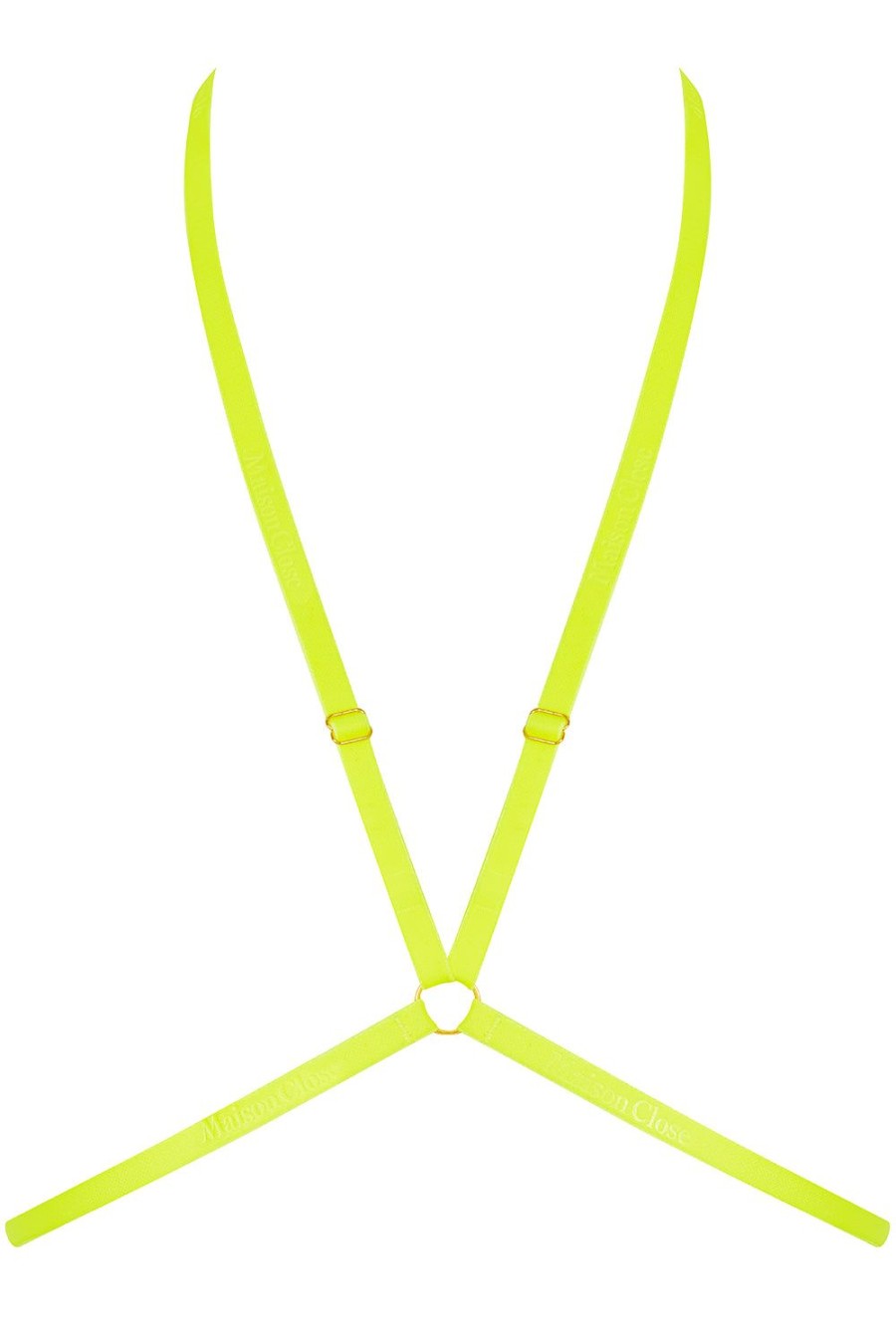 Lingerie Maison Close Harnesses | Signature Harness Neon Yellow