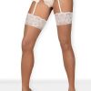 Hosiery Obsessive Nude Stockings | 853 Stockings 15 Denier, Size L-Xl Nude/White