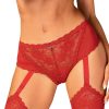 Lingerie Obsessive Briefs | Belovya Harness Brief Red