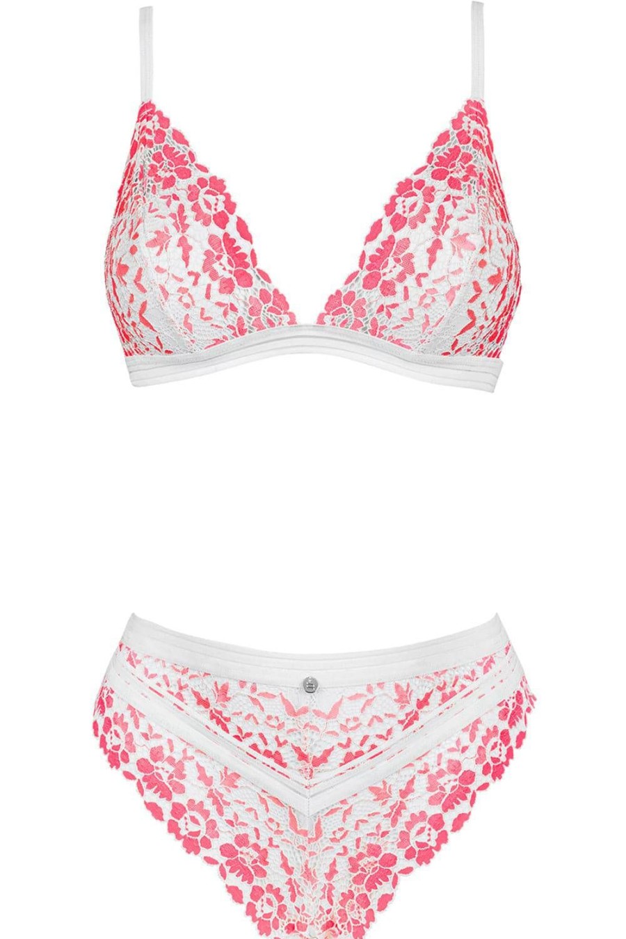 Lingerie Obsessive Lingerie Sets | Bloomys Bra & Brief Pink