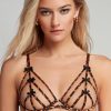 Bras Agent Provocateur | Blair Plunge Underwired Bra Black/Leopard