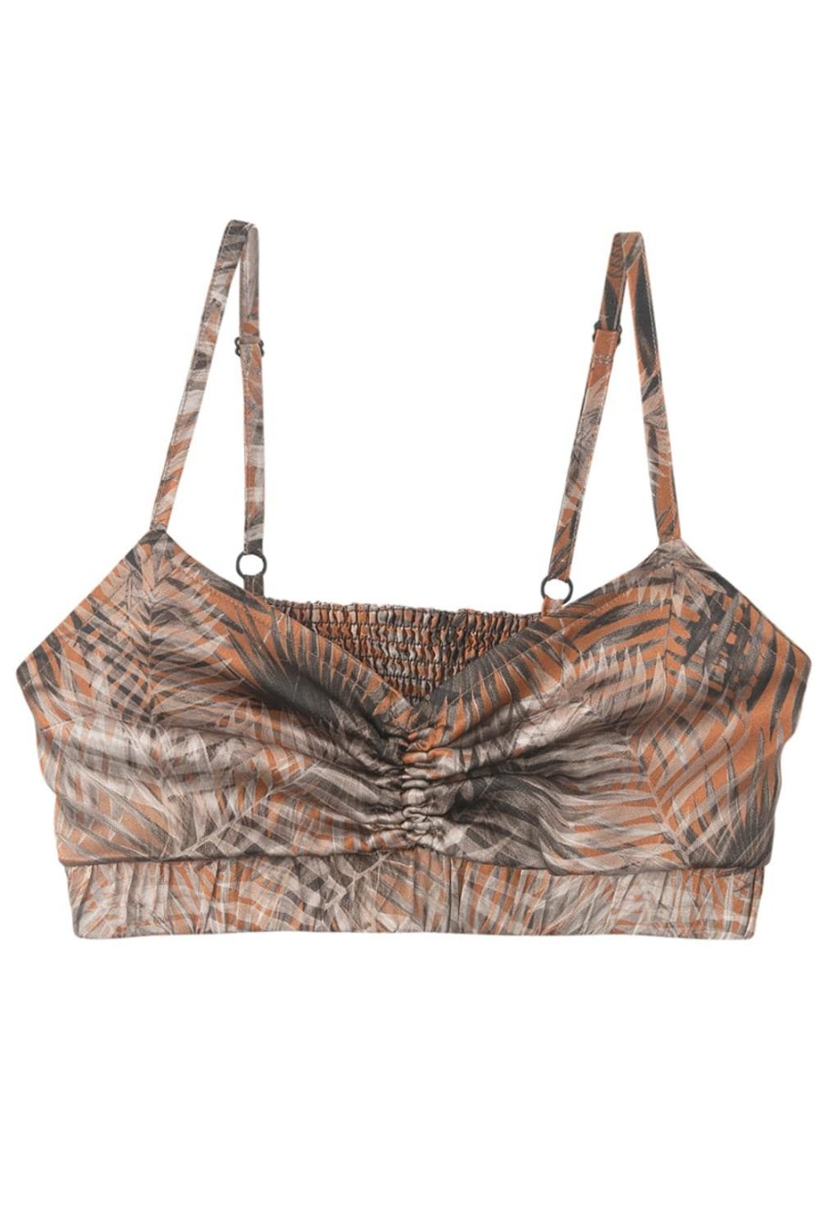 Nightwear Else | Palm Springs Silk Bralette, Size S (Uk 8-10) Multi