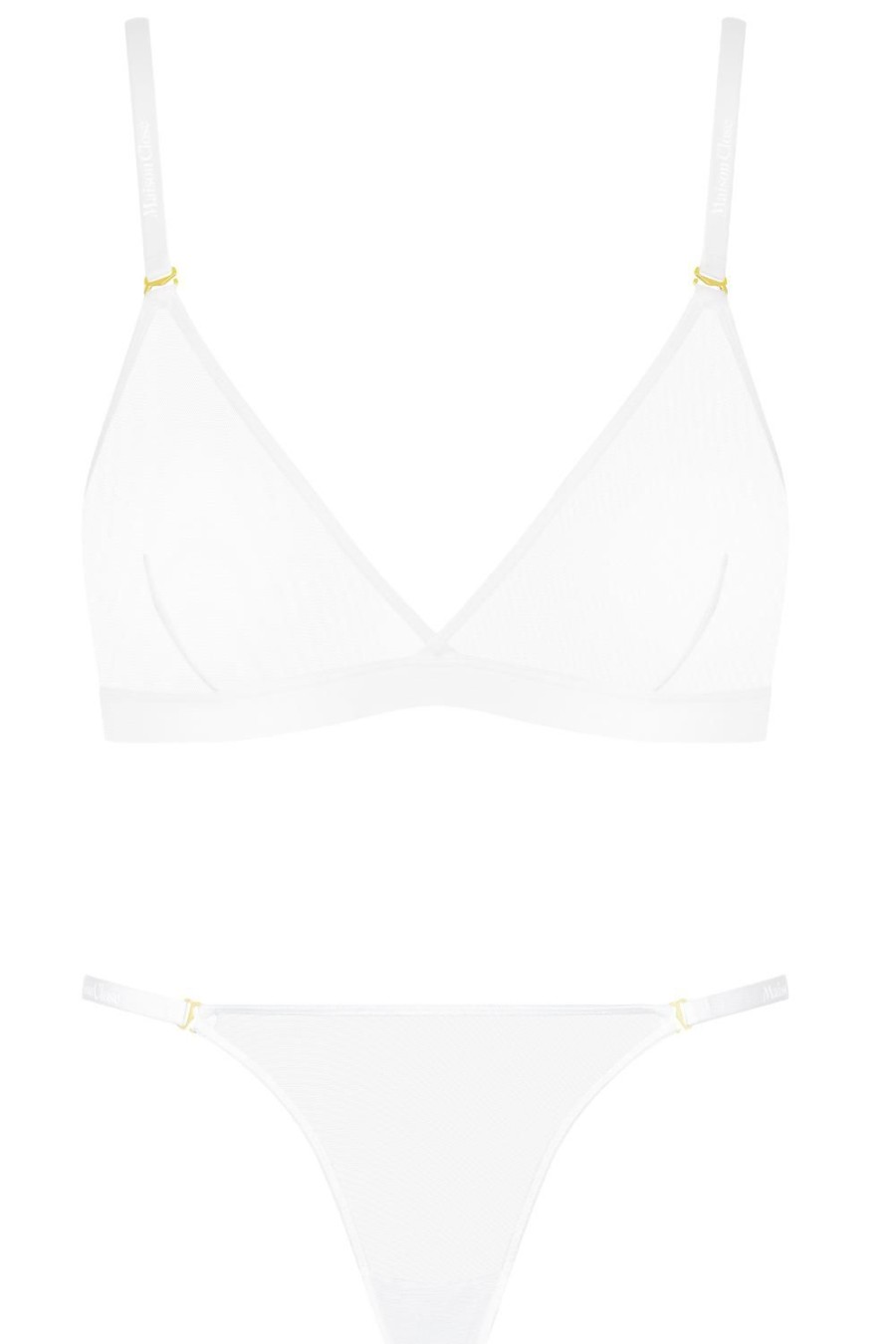 Lingerie Maison Close 2 Piece Sets | Corps A Corps Triangle Bra & Mini Thong