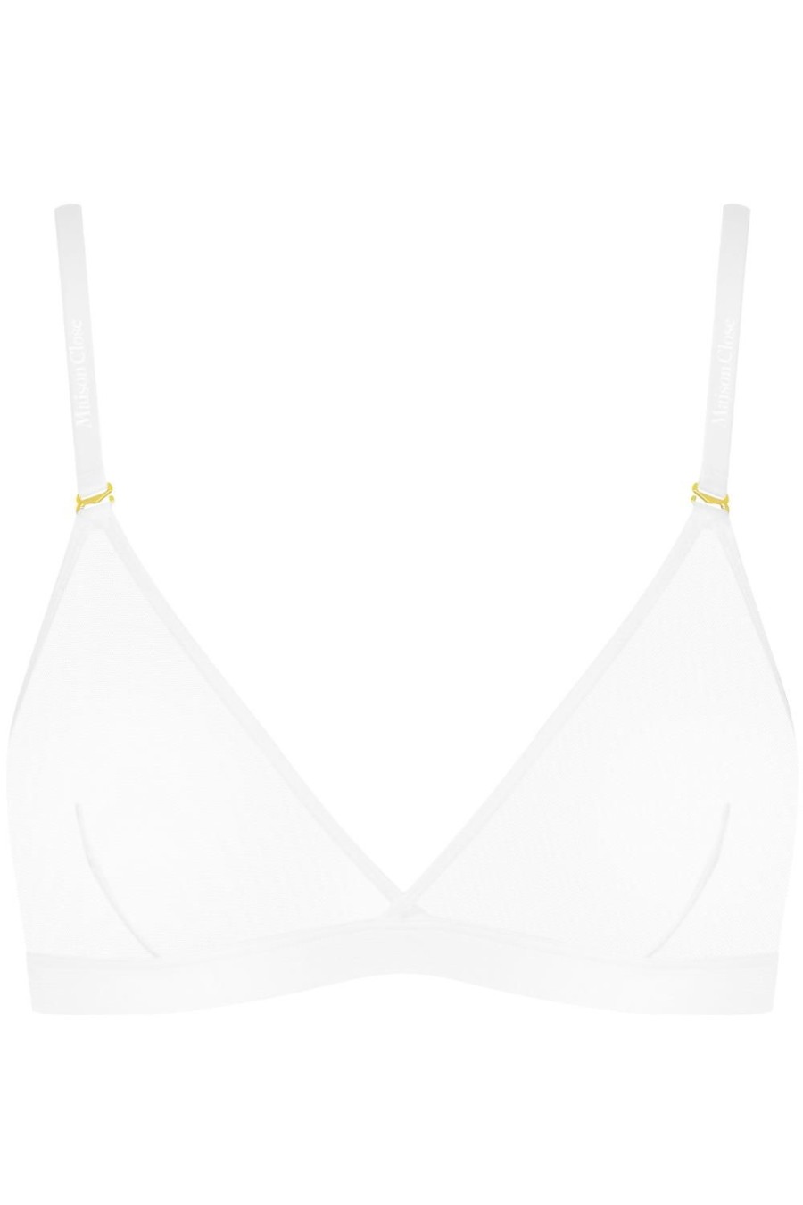 Bras Maison Close | Corps A Corps Triangle Bra White