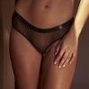 Lingerie Inamorata London Shorties | Dahlia Shorty Black