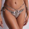 Swimwear Aubade | Fierce Spirit Mini Coeur Bikini Bottom Serpent