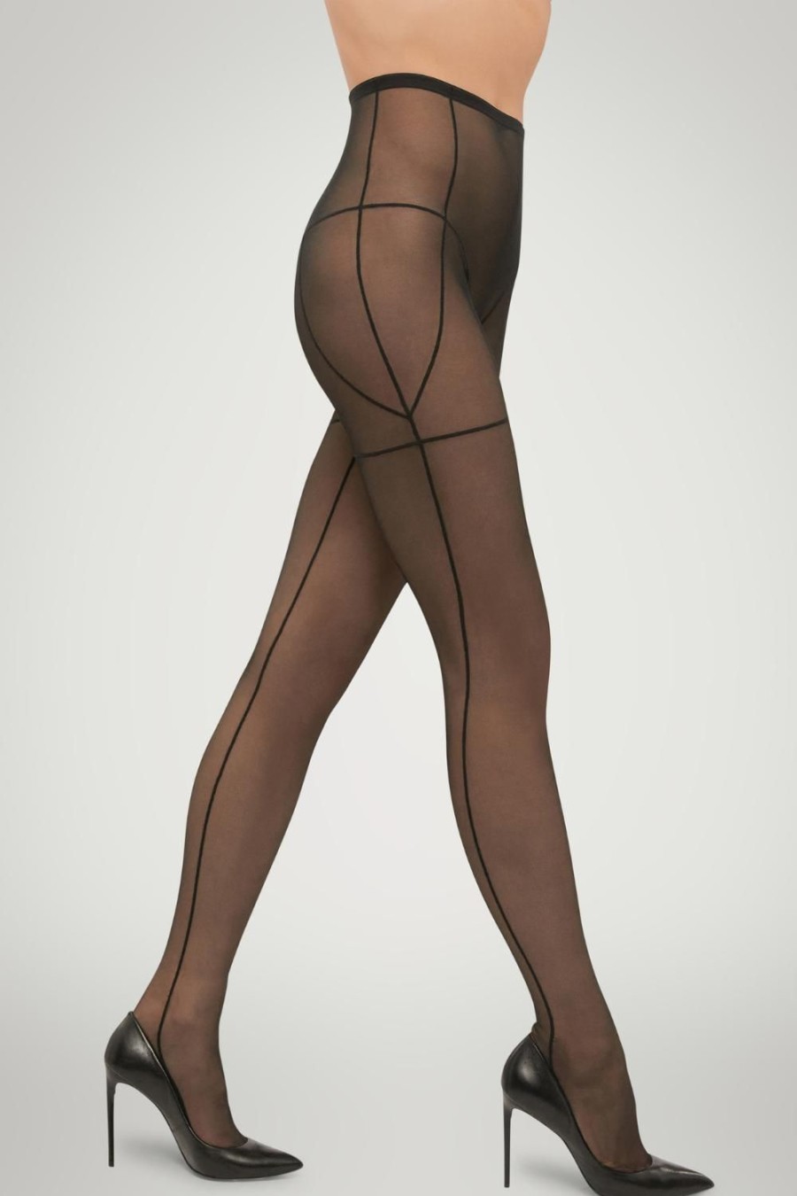 Hosiery Wolford Black Tights | Tulle Tights Black