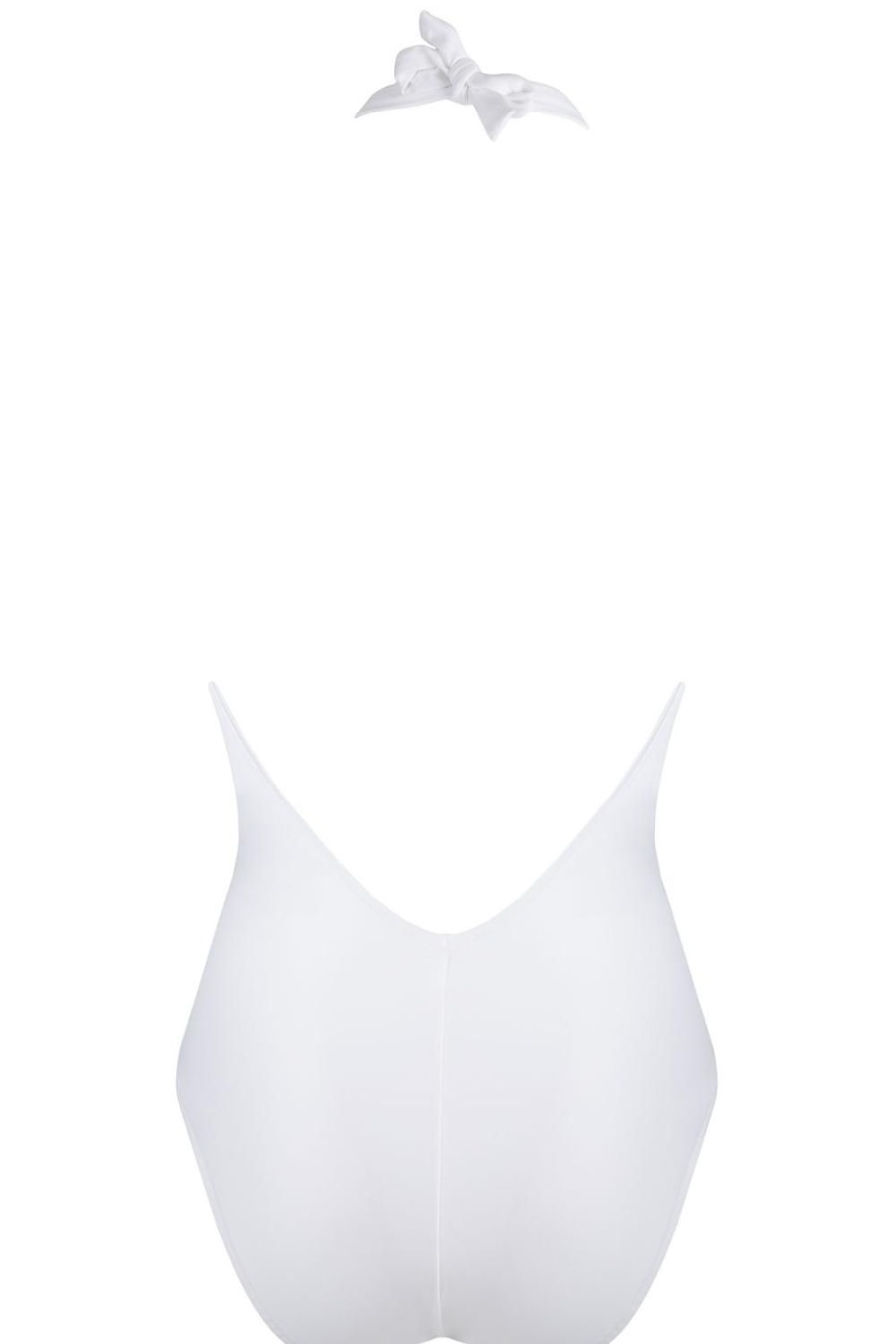 Swimwear Lise Charmel | Perles Nacrees Halter Swimsuit White