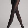 Hosiery Wolford Black Tights | Velvet De Luxe 66 Tights Black