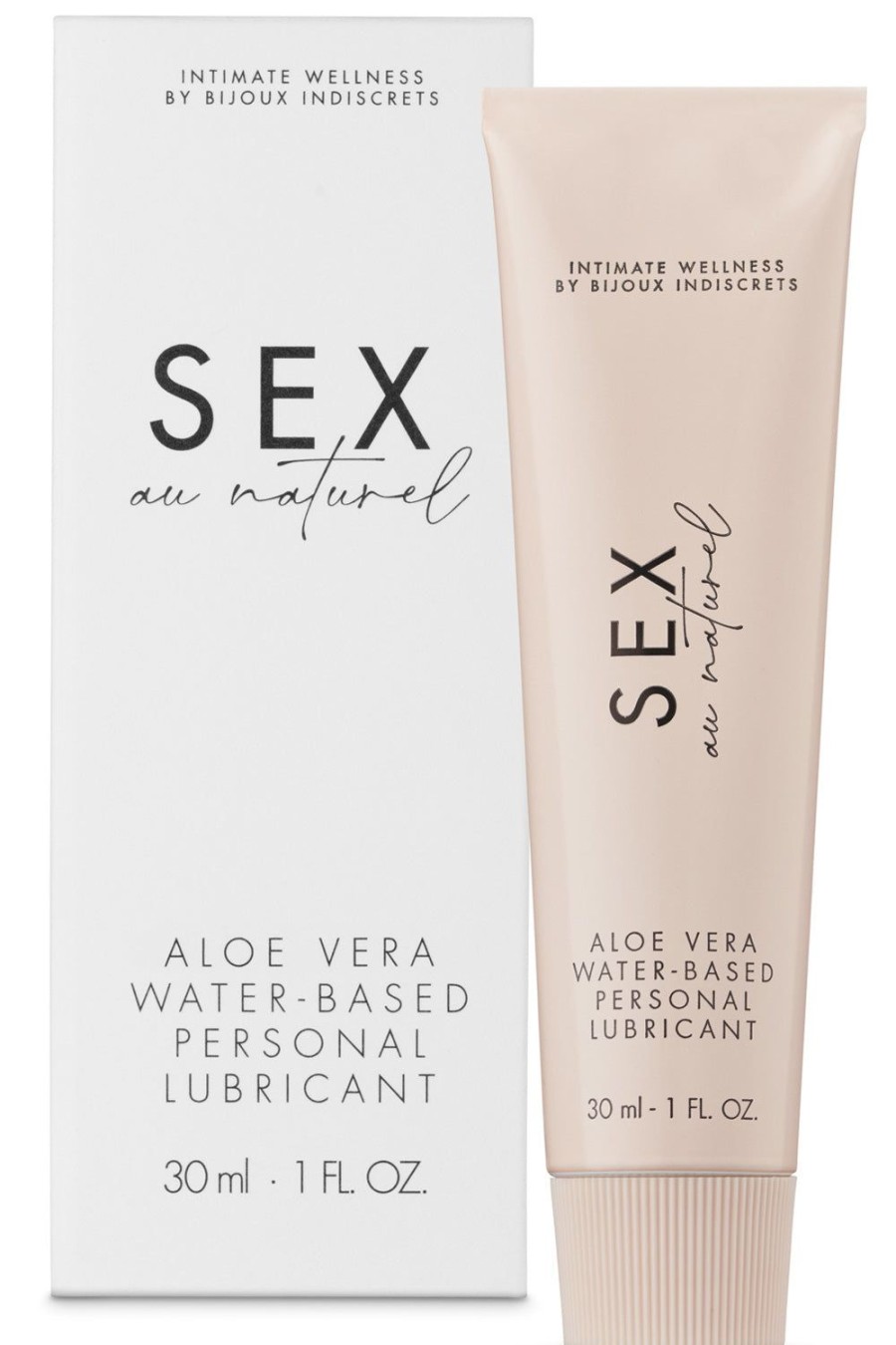 Pleasure Bijoux Indiscrets | Sex Au Naturel Aloe Vera Water-Based Lubricant