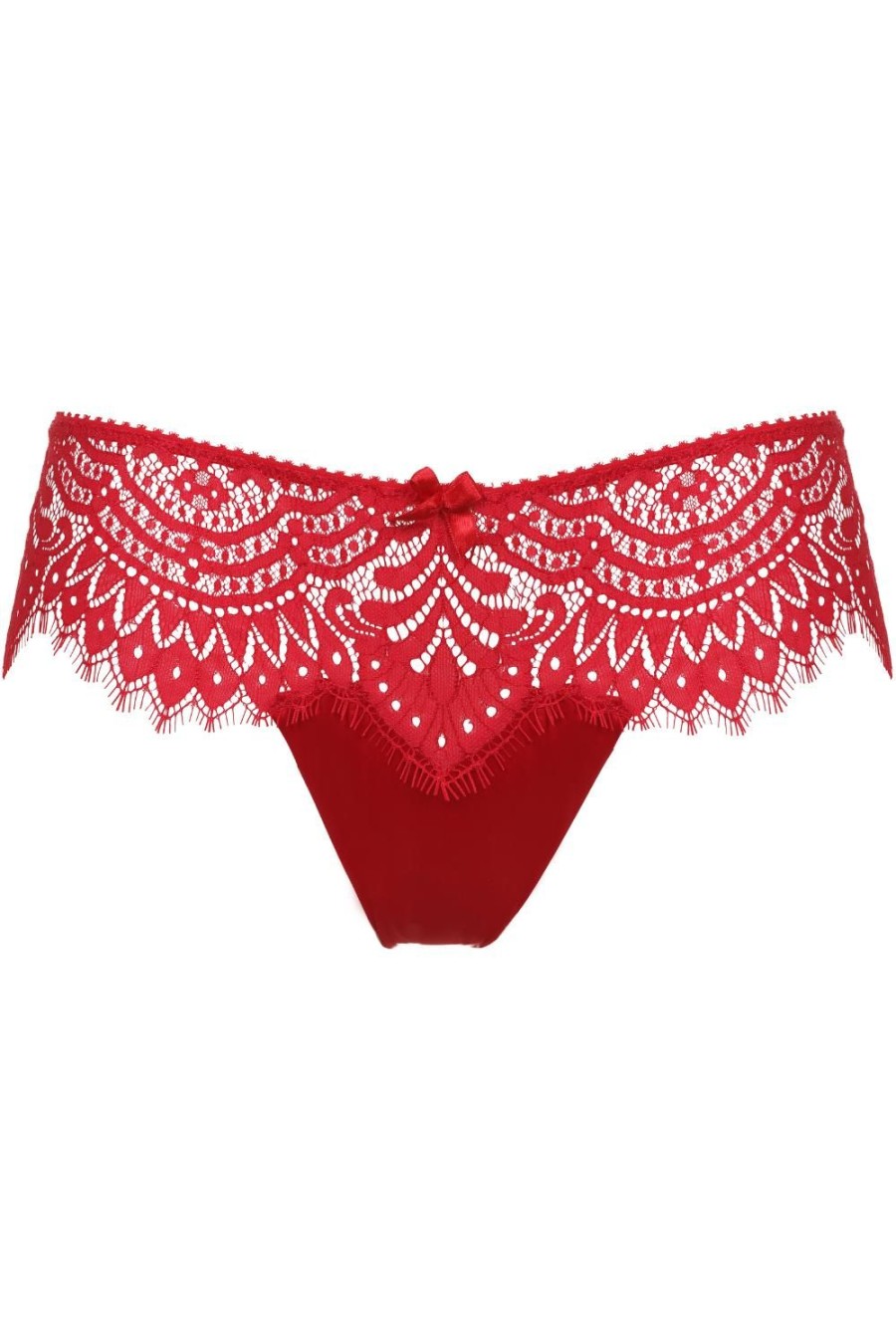 Lingerie Prelude Thongs | The Black Swan Thong Red