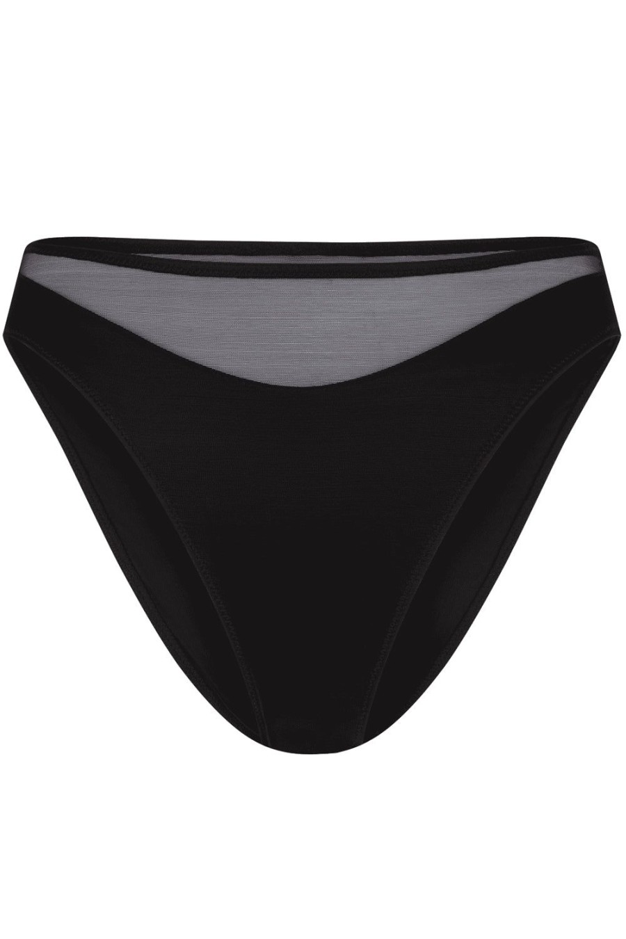 Lingerie Agent Provocateur Briefs | Lucky High Leg Brief Black