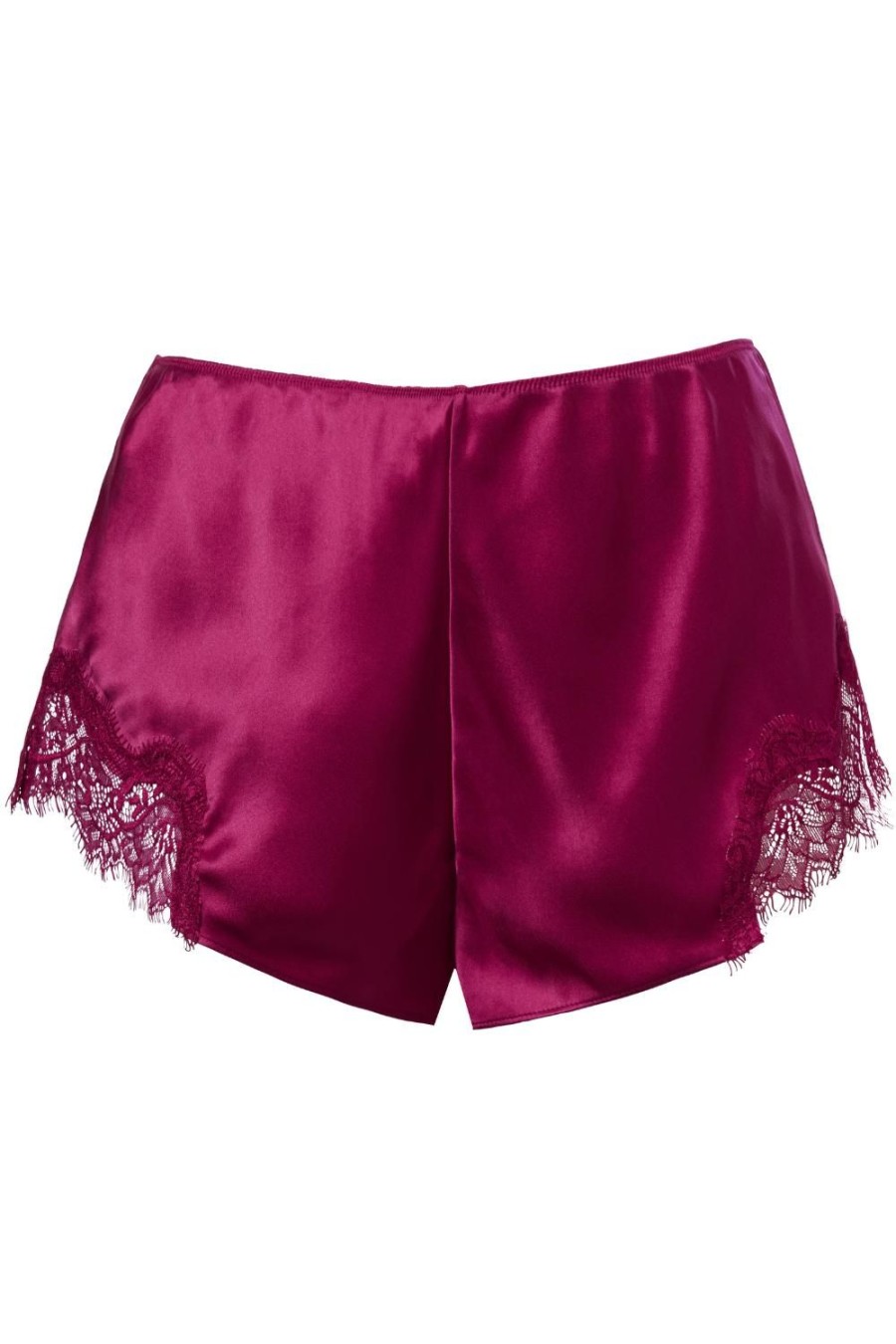 Nightwear Sainted Sisters | Scarlett Silk French Knicker Raspberry