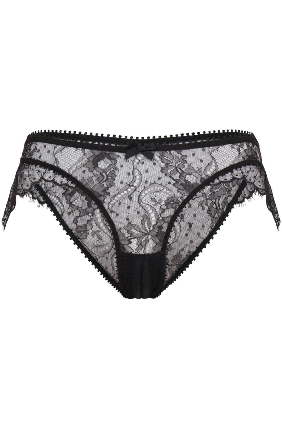 Lingerie Agent Provocateur Briefs | Vallentina Ouvert Black