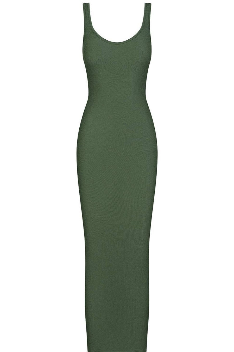 Lingerie Maison Close Dresses | La Femme Amazone Long Dress Khaki