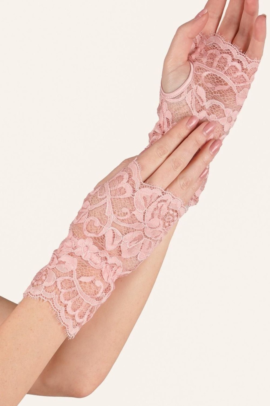 Accessories Prelude Restraints, Cuffs & Gloves | Marlene Gloves, Size L-Xl Pink