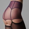 Lingerie Maison Close Ouvert Knickers | L'Amoureuse Shorty With Zip Purple