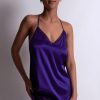 Nightwear Aubade | Silk Desire Nightie Ultraviolet