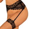 Lingerie Obsessive Suspender Belts | Marrbel Suspender Black