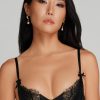 Lingerie Agent Provocateur Sheer Lingerie | Ryan Underwired Balconette Bra Black