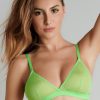 Bras Maison Close | Corps A Corps Triangle Bra Neon Green