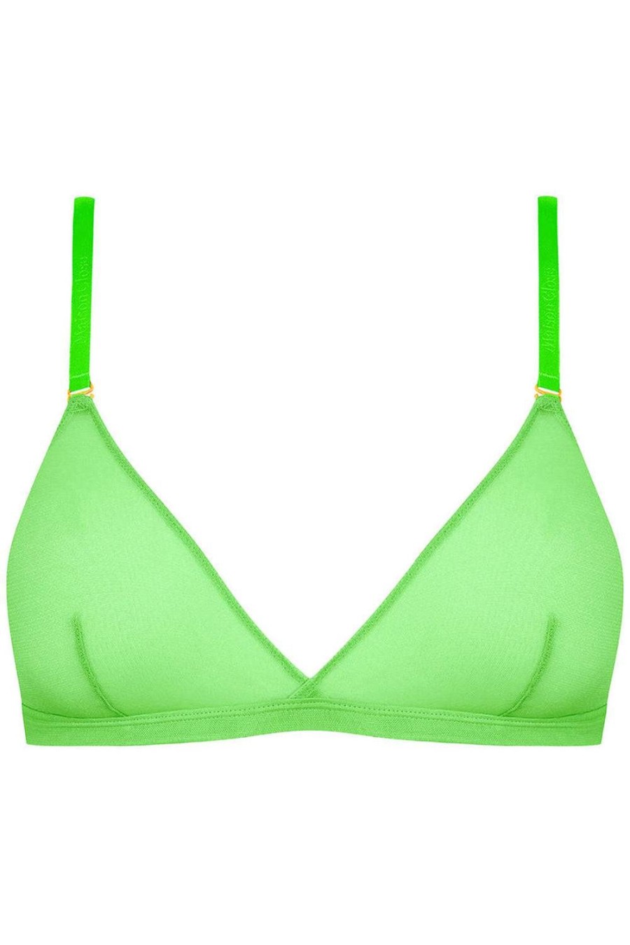 Bras Maison Close | Corps A Corps Triangle Bra Neon Green