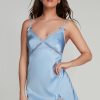 Nightwear Agent Provocateur | Gisele Short Slip Baby Blue