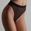 Knickers Maison Close | Corps A Corps High Waist Thong Black