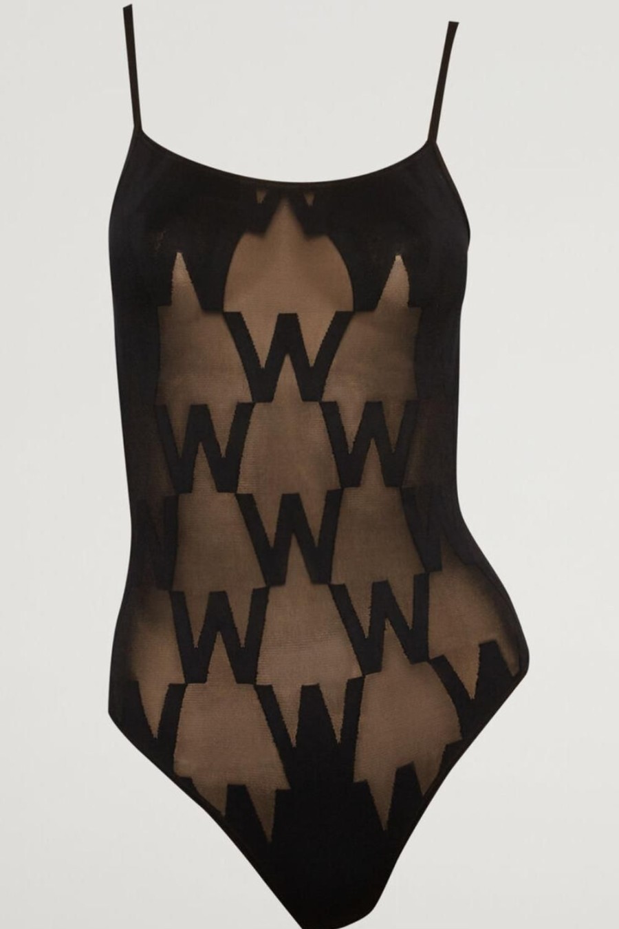 Lingerie Wolford Bodysuits & Playsuits | W Body Black