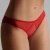 Lingerie Maison Close Sheer Lingerie | Accroche Coeur Brief Red