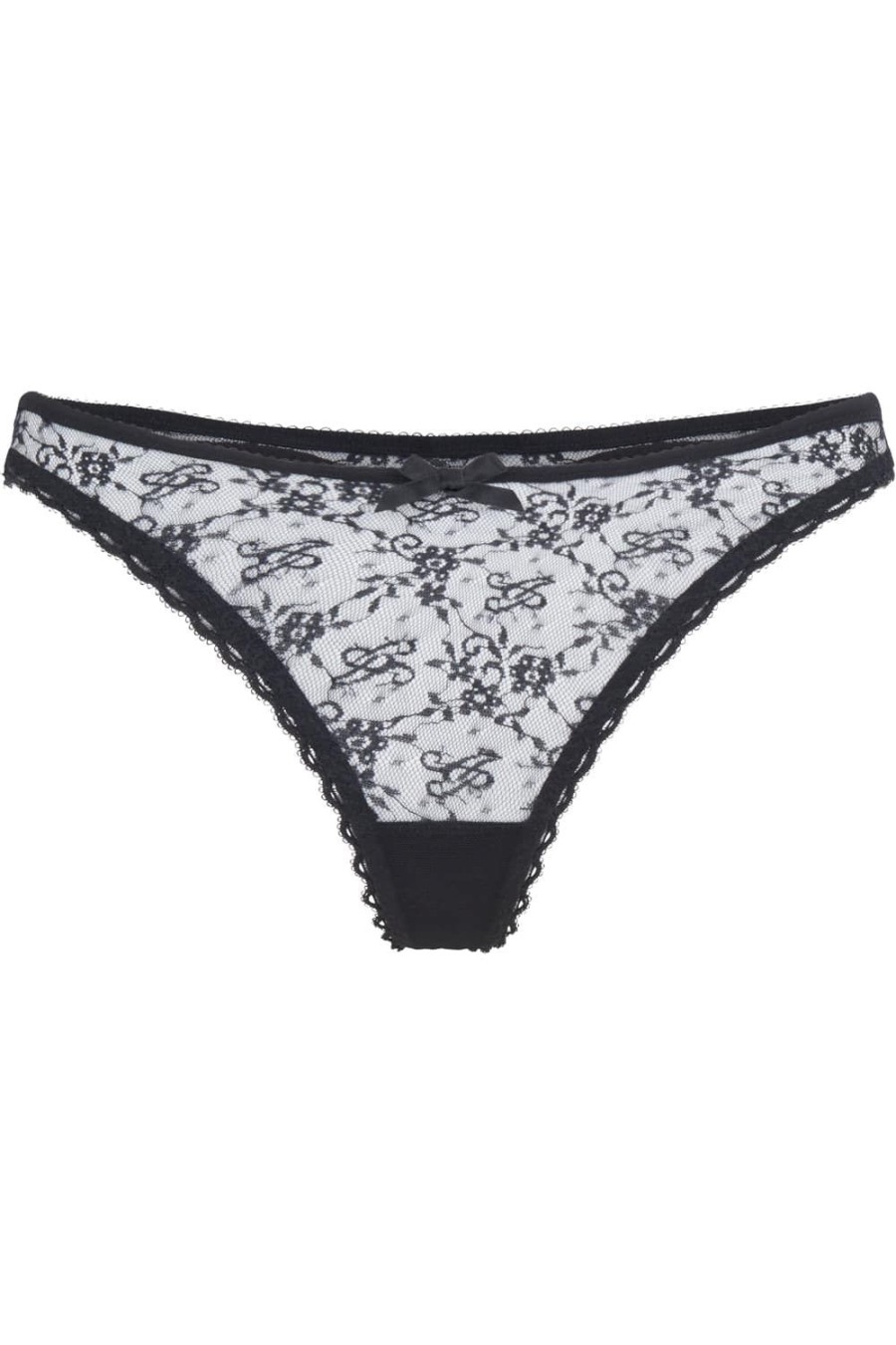 Lingerie Agent Provocateur Thongs | Malorey Thong Black