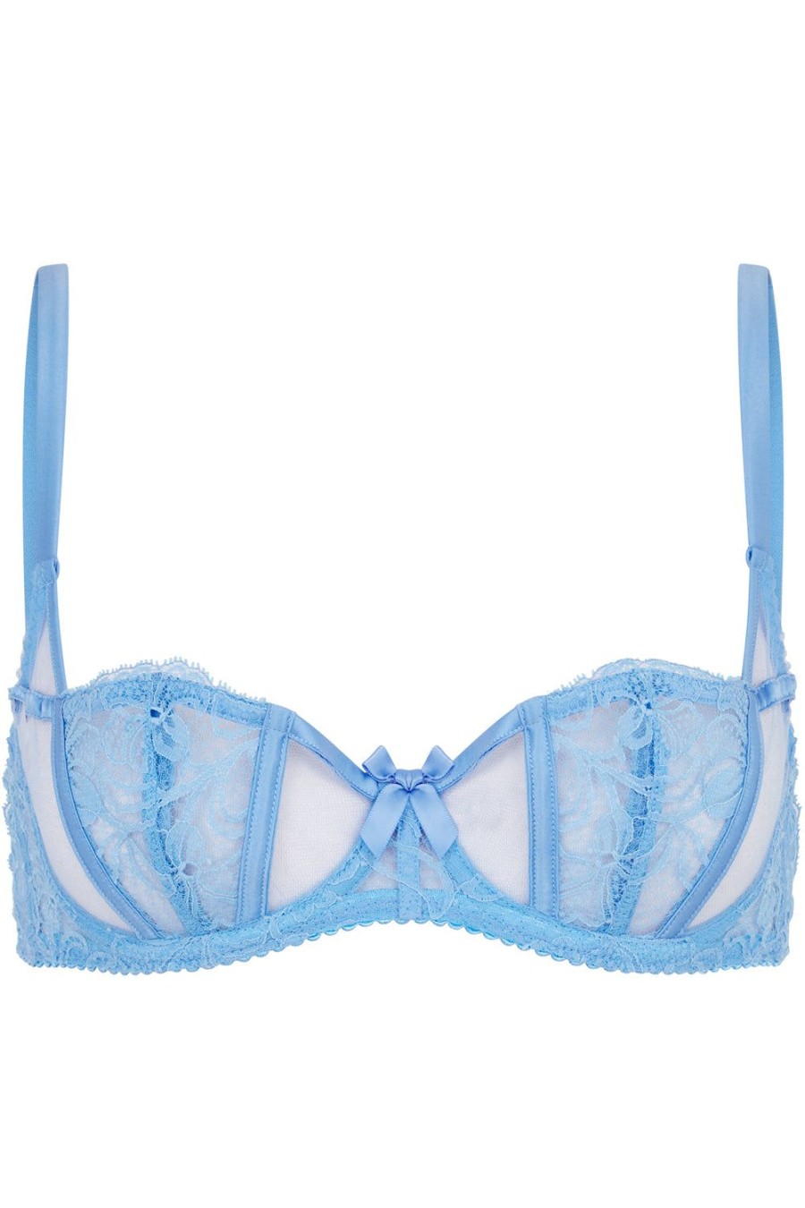 Bras Agent Provocateur | Rozlyn Balconette Underwired Bra Cornflower Blue