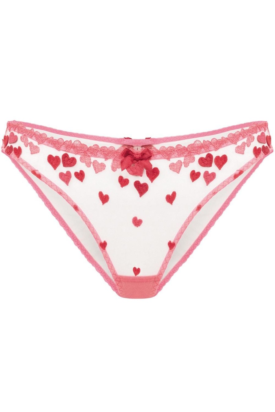 Lingerie Agent Provocateur Sheer Lingerie | Cupid Brief Pink