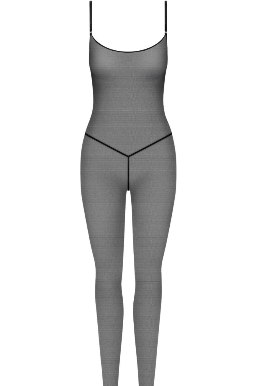 Lingerie Maison Close Sheer Lingerie | Corps A Corps Catsuit Black