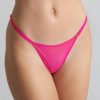 Knickers Maison Close | Corps A Corps Mini Thong Neon Pink