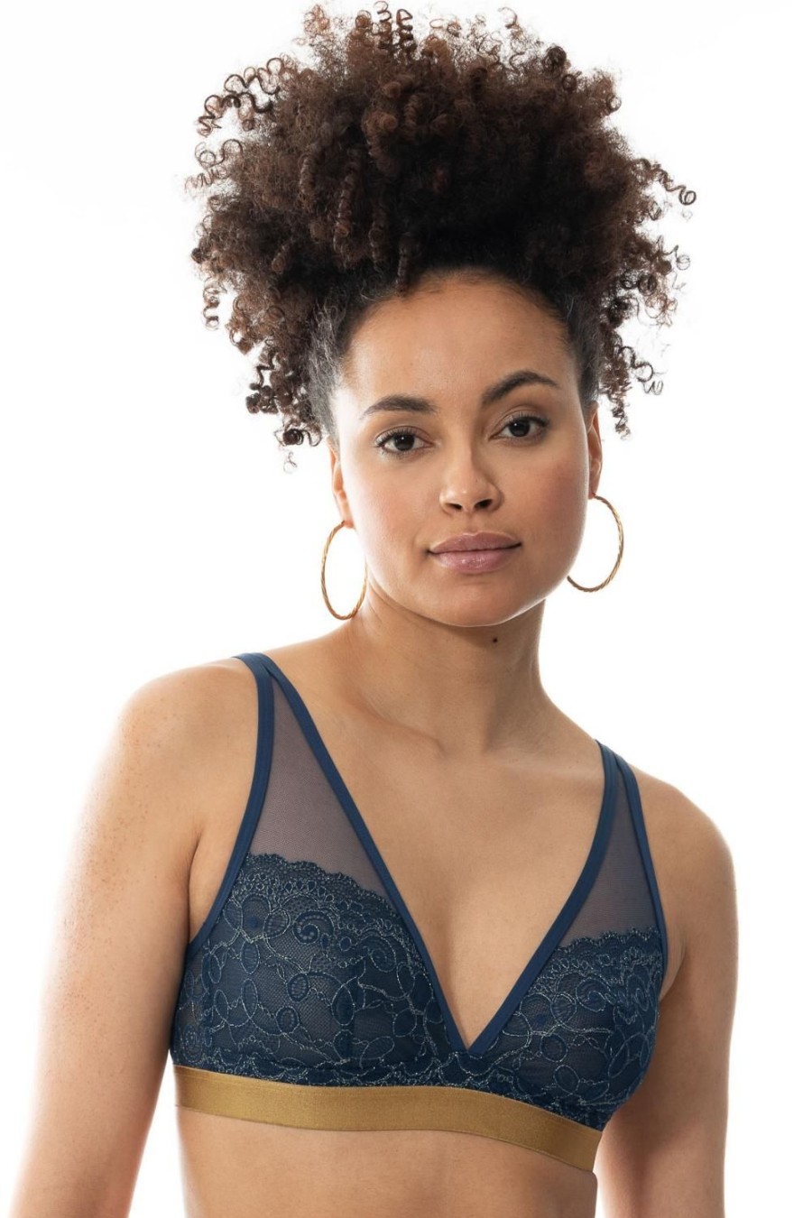 Bras Mey | Poetry Posh Triangle Bra Deep Shadow